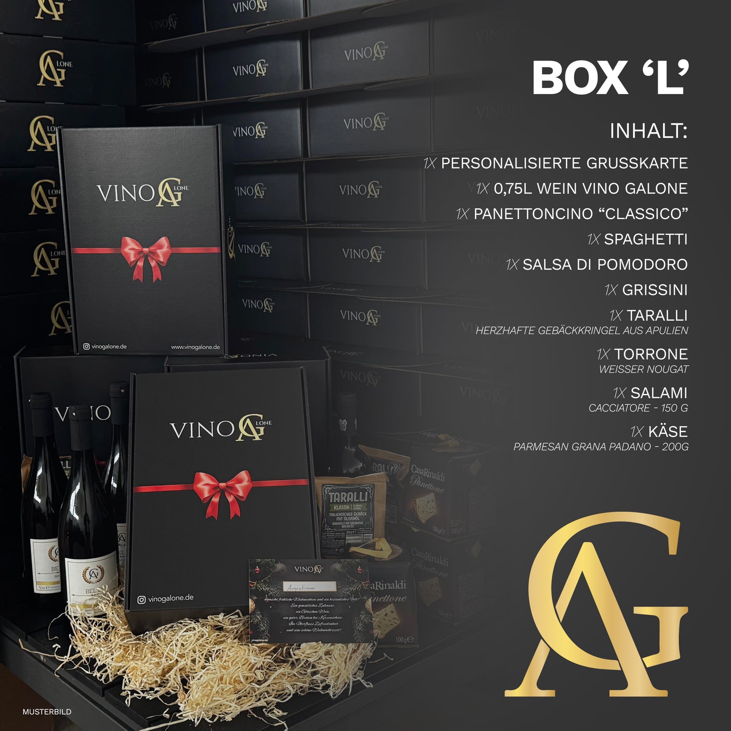 Geschenkbox - Das beste für deine Besten!